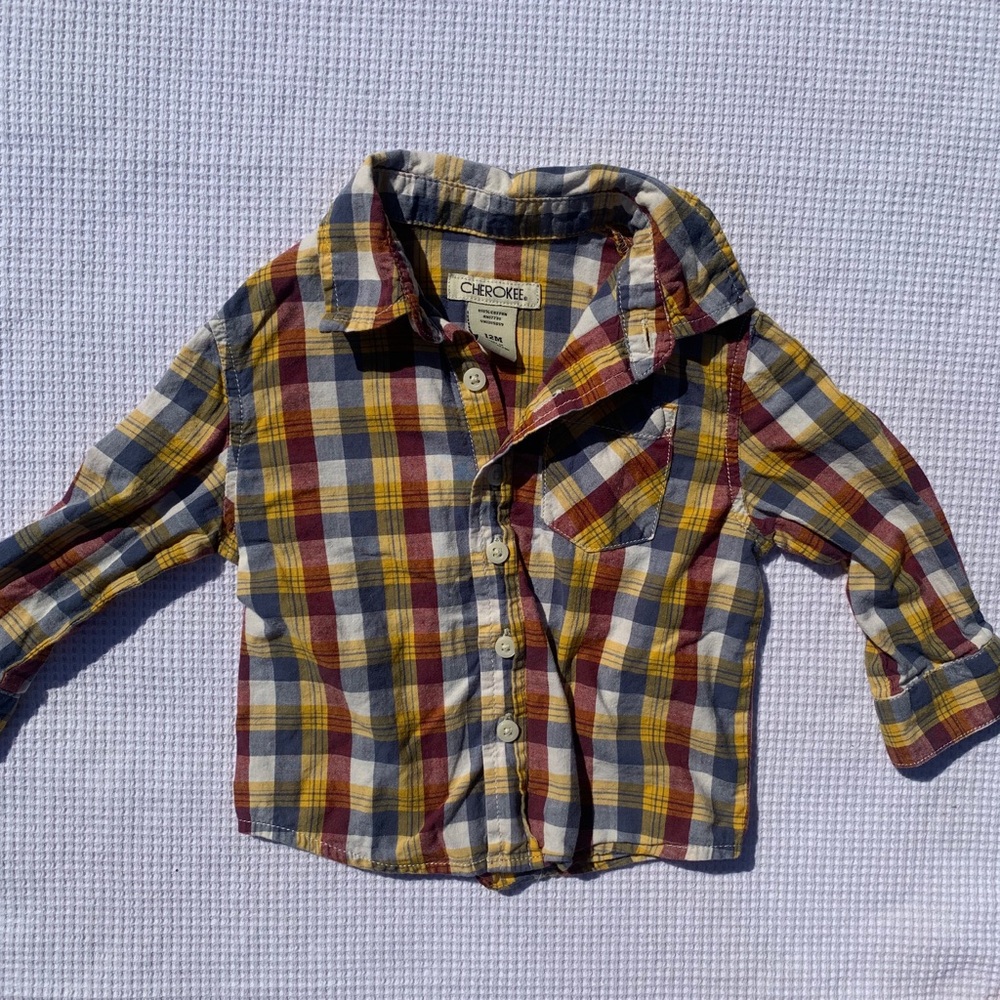 🌻 Fall Button Up Shirt 12 months